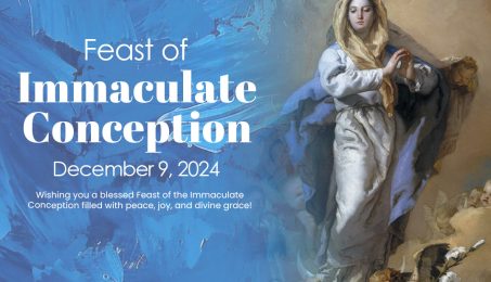 Celebrating the Feast of the Immaculate Conception