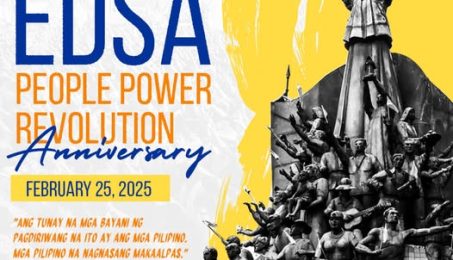 Edsa People Power Revolutions Anniversary